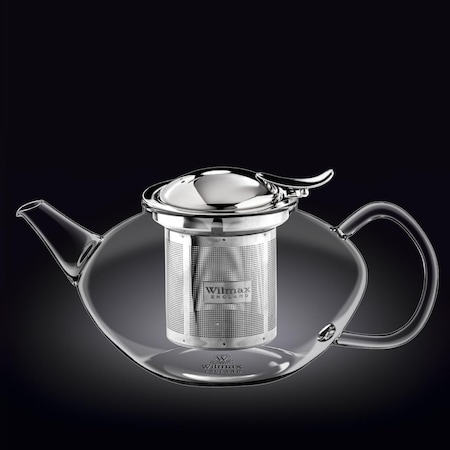 Wilmax WL-888806-A 52 fl oz Bamboo Tea Pot, 18PK WL-888806/A